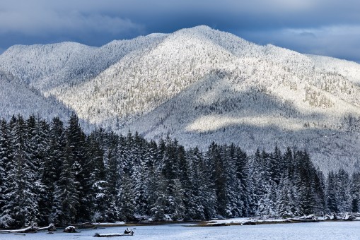 San Juan River looking toward Fairy Creek