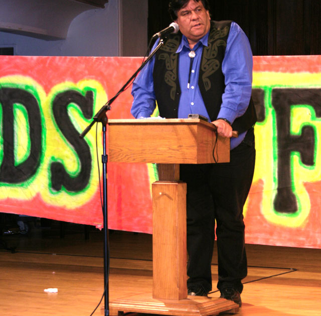 Hul’qumi’num Treaty group Chief Treaty Negotiator Robert Morales