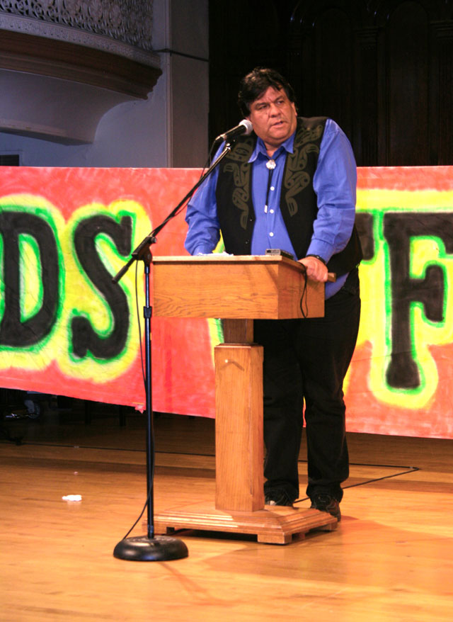 Hul’qumi’num Treaty group Chief Treaty Negotiator Robert Morales