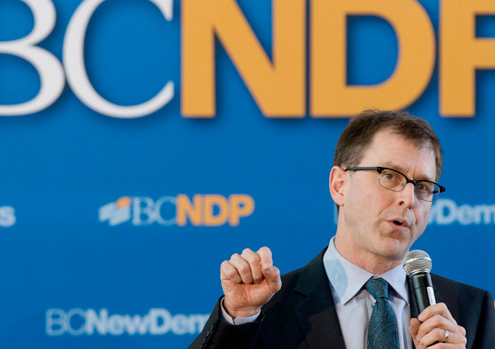 NDP Leader Adrian Dix
