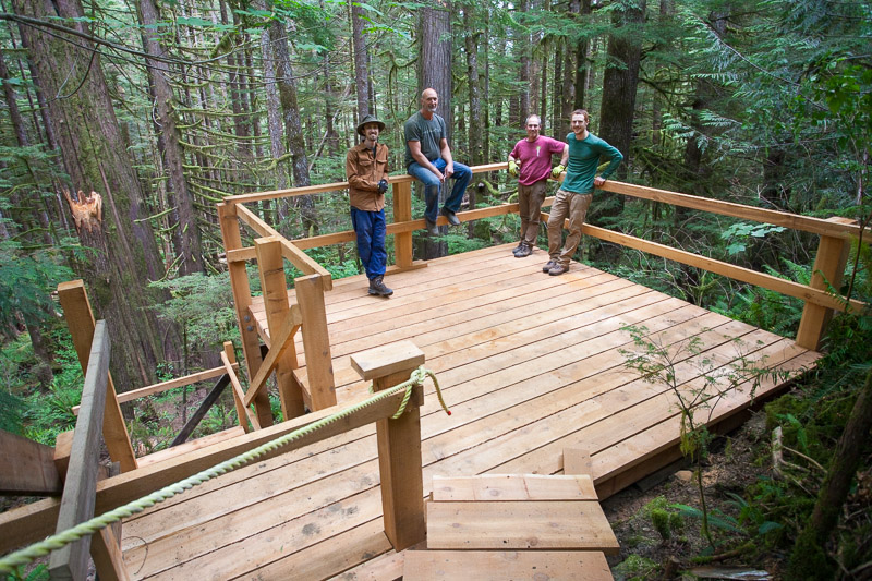 New entrance at the Lower Avatar Grove.