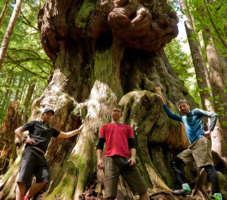 Pedal Powered Tour riders Adam Hoogaveen