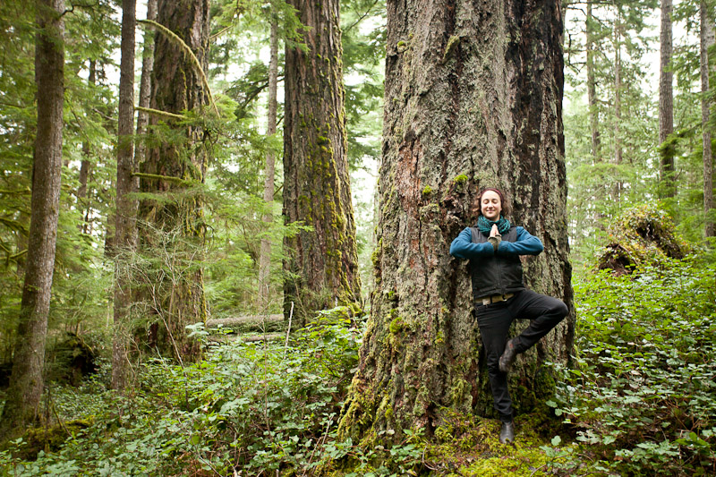 Cortes Island resident and activist