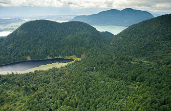 Echo Lake of east Vancouver