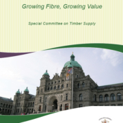 Today the Special Committee on Timber Supply released its report on how to deal with a timber shortfall in BC’s Central Interior in relation to the forest industry’s regional overcapacity. See article for link to PDF.