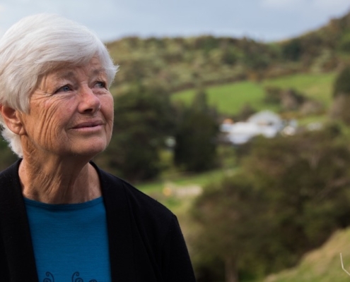 Former co-Leader of the Green Party of Aotearoa New Zealand (1995 to 2009) Jeanette Fitzsimons