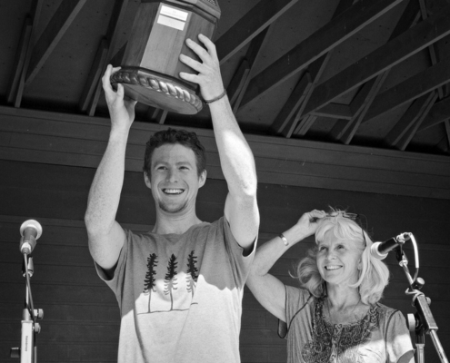 TJ Watt recieves the Metchosin environmental award