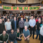 Speakers and Ralliers at Ancient Forest Event