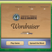 You can try out the new online game to help benefit the AFA while having some fun at www.wordraiser.com
