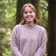 Portrait of Issy Turnill in the forest