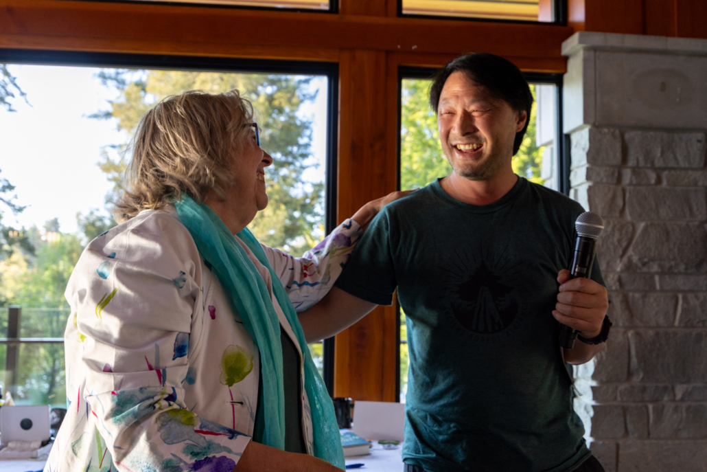 A surprise guest appearance from local MP and federal Green Party leader Elizabeth May!