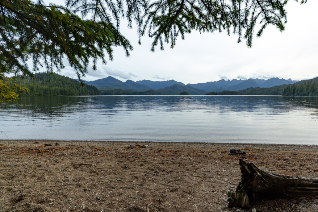 The shores of Yakoun Lake
